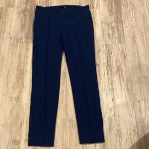 *4 for $20* Nice ankle length navy pants with flattering front seam.